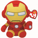 TY Soft Toy Marvel Iron Man, 15cm