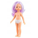 Paola Reina Las Amigas Doll Violeta, 32cm Naked