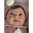 Antonio Juan Soft touch Baby Doll Pipo, 40cm in dark rosa