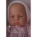 Asivil Baby Doll Lucía, 42cm white cap