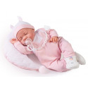 Antonio Juan Soft touch Baby Doll Luna, 40cm sleeping with moon