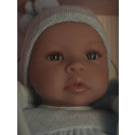 Asivil Baby Doll Soft Body Leo, 46cm blue cape