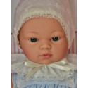 Asivil Koke Baby Soft Doll, 36cm in blue