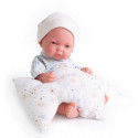 Antonio Juan Pitu Baby Boy Doll, 26cm with pillow