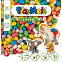 Playmais CLASSIC 3D Domestic Animals, 900 pieces