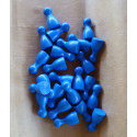 DETOA Wooden Pawns blue, 1pc