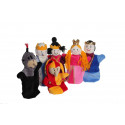 Noe Hand Puppets The Royal Court, 6 pieces