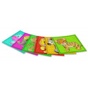 Playmais MOSAIC Card Set Little Zoo, 6 pieces