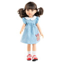 Paola Reina Las Amigas Doll Carol 2025, 32cm in denim dress