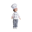 Paola Reina Las Amigas Doll Carlos Chef, 32cm