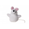 Noe Finger Puppet Mouse White