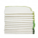 Imse Vimse Cloth Wipes organic cotton, 12 pieces forest