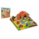 Teddies Wooden Farm My First Animals, 31x31cm 28 pieces