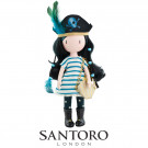 Santoro London Gorjuss Doll Black Pearl, 32cm