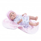 Paola Reina Bebita Mantita Rosa Baby Doll 2020, 45cm