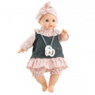 Paola Reina Crying Doll Sonia, 36cm jeans dress