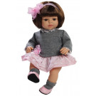 Berjuan Soft Doll Laura brunette, 40cm