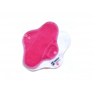 Anavy Menstrual Panty Liners Fleece cotton velour pink / white