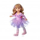 Berjuan Doll Sofy, 43cm purple ballerina
