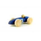 Giggly Wooden Race Car blue