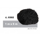 Noe Wall Decoration Net 5x1m Black