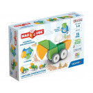 GEOMAG Magicube Magnetic cubes Shapes Wheels, 13 cubes