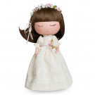Berjuan Anekke Communion Doll, 32cm cream dress