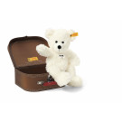 Steiff Teddy Bear Lotte in suitcase, 28cm