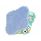 Anavy Menstrual Day Pads PUL cotton velour forget-me-not / sky