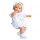 Berjuan Soft Doll Mi nene blonde, 60cm in white