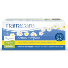 Natracare Organic Cotton Tampons with Applicator Regular, 16 Pieces