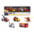 Jada Fireman Sam 5 Vehicle Set