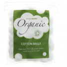 Simply Gentle Organic Cotton Wool Balls, 100 Pieces