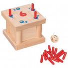 Goki The Tricky 6 Peg Game