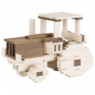 Goki Wooden Building Bricks Nature two colored, 200 pieces