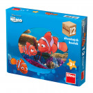 Dino Wooden Picture Blocks Disney's Nemo, 12 cubes