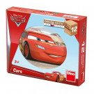 Dino Wooden Picture Blocks Disney's Cars, 12 cubes