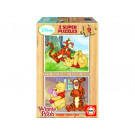 EDUCA 2x9 Wooden Puzzle Winnie The Pooh