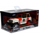 Jada Toys Jurassic Park Jeep Wrangler Model Car Toy 1:32 