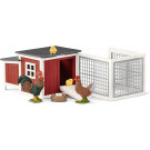 Schleich Farm World Chicken Coop Set
