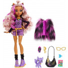 Mattel Monster High Clawdeen Doll, 25cm 