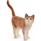 Schleich Farm World Cat Standing Orange Animal Toy Figure 