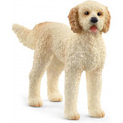 Schleich Farm World Goldendoodle Animal Toy Figure 