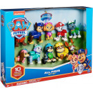 Spin Master Paw Patrol 10th Anniversary Action Pack Pups Figures Gift Set