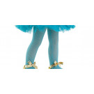 Paola Reina Las Amigas Tights turquoise green, 32cm