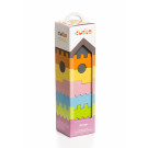 Cubika Wooden Building Toy Tower, 8 pieces