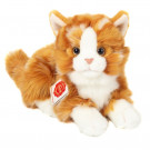 Teddy Hermann Soft toy cat red, 20cm
