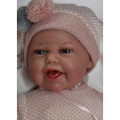 Antonio Juan Clara Mantita Mickey Rosa Soft Baby Doll, 34cm