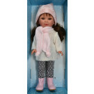 Vestida de Azul Paulina Doll, 33cm in Winter Cap