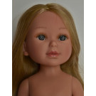 Vestida de Azul Paulina Doll Naked, 33cm blonde